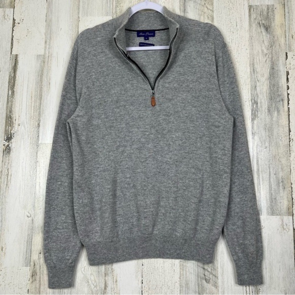 Alan Flusser‎ 100% Cashmere Sweater Men Size Medium